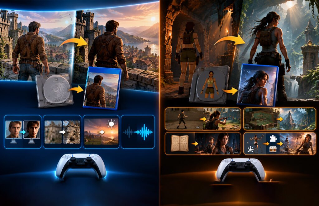 Remake and Remaster Games Versions