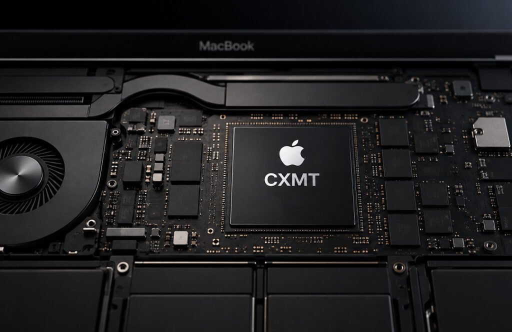 Apple and CXMT Chips MacBook
