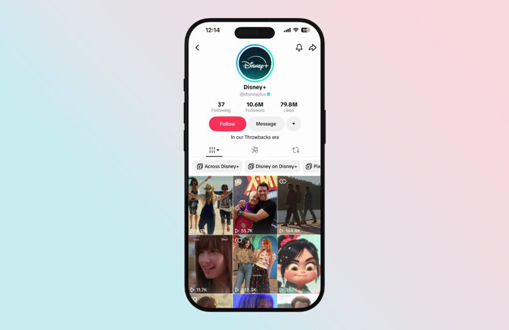 Disney Plus on TikTok