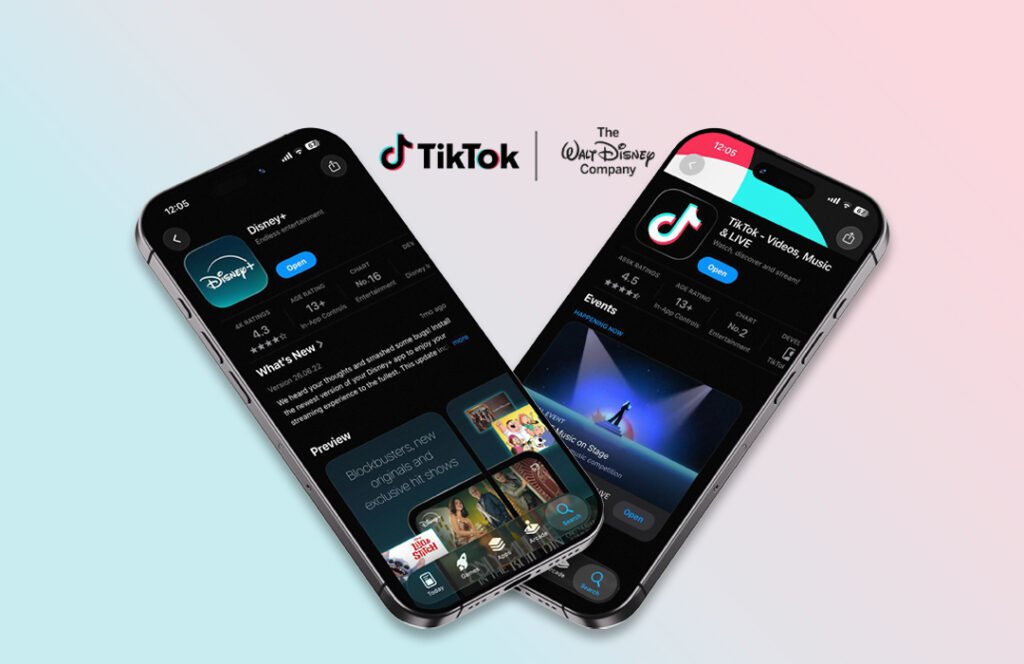 تعاون بين Disney وTikTok لإنشاء مقاطع فيديو قصيرة باستخدام شخصيات ديزني الشهيرة Disney and TikTok Partnership