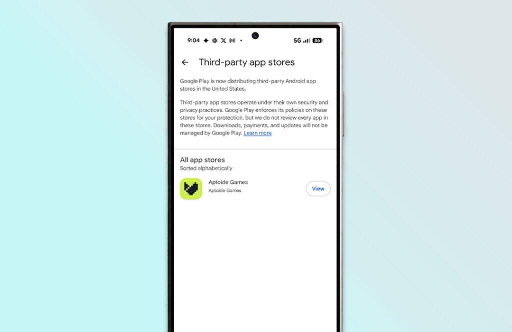 Google Play Third Party Apps Stores