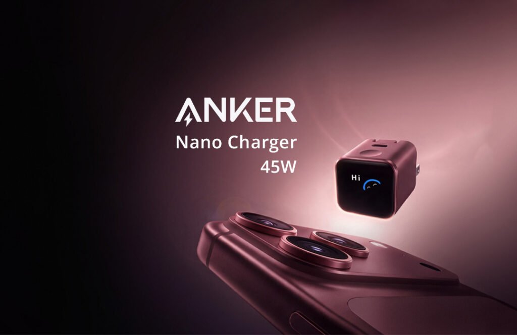 مواصفات شاحن Anker Nano Charger بقدرة 45 واط وشاشة ذكية Anker Nano Charger 45W