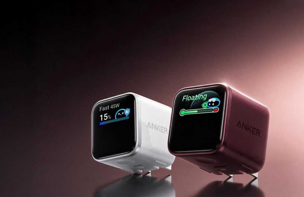 Anker Nano Charger 45W Smart Screen