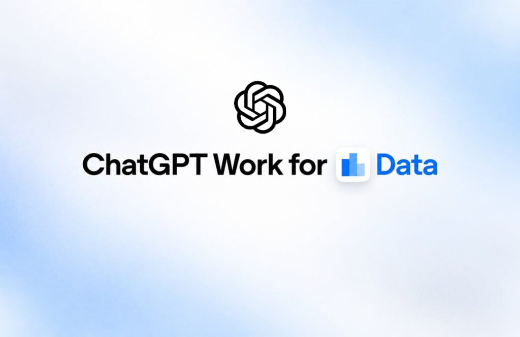 شركة OpenAI تطلق وكيل البيانات في ChatGPT Work لتحليل بيانات الشركات Data Agent ChatGPT Work