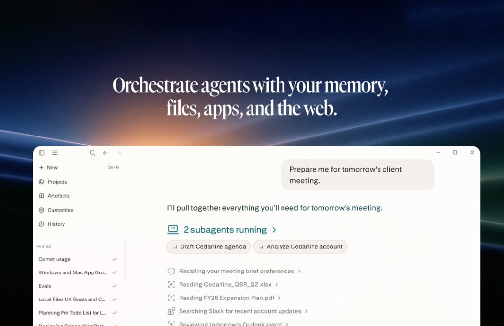 Perplexity Portable Computer Windows Local AI Agents